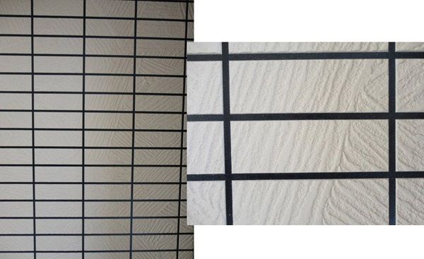 真石漆分隔方案对整体效果影响